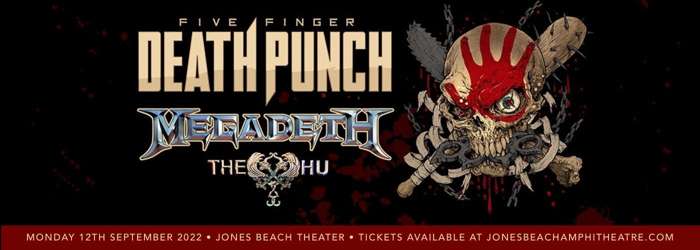 Five Finger Death Punch, Megadeth & The Hu