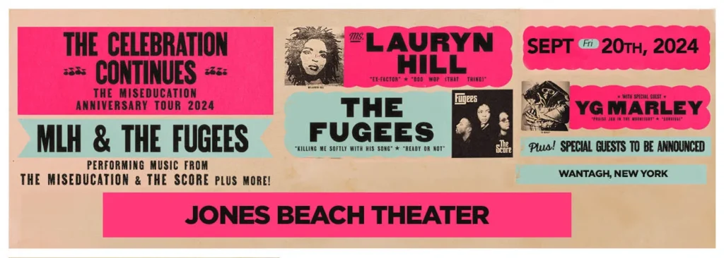 Lauryn Hill & The Fugees at Northwell at Jones Beach Theater